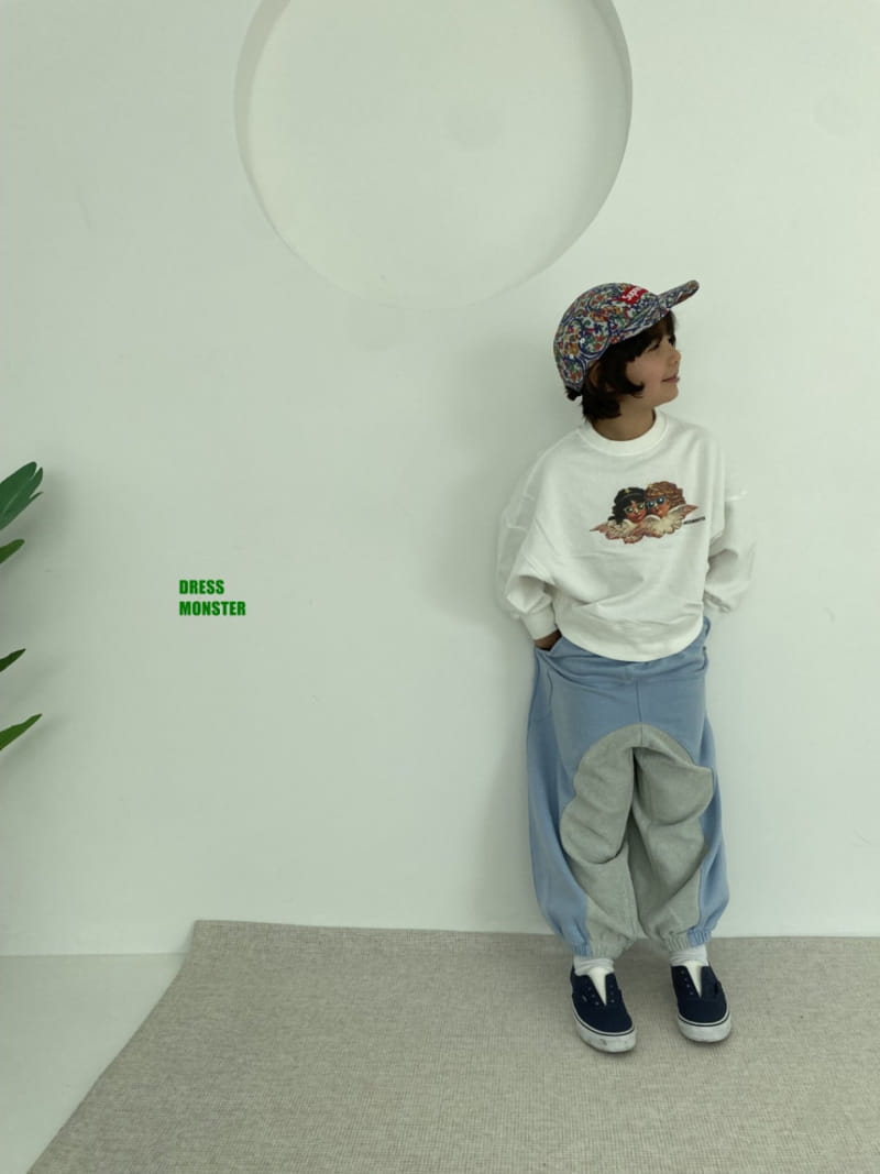 Dress Monster - Korean Children Fashion - #minifashionista - Angel Sweat Shirt - 9