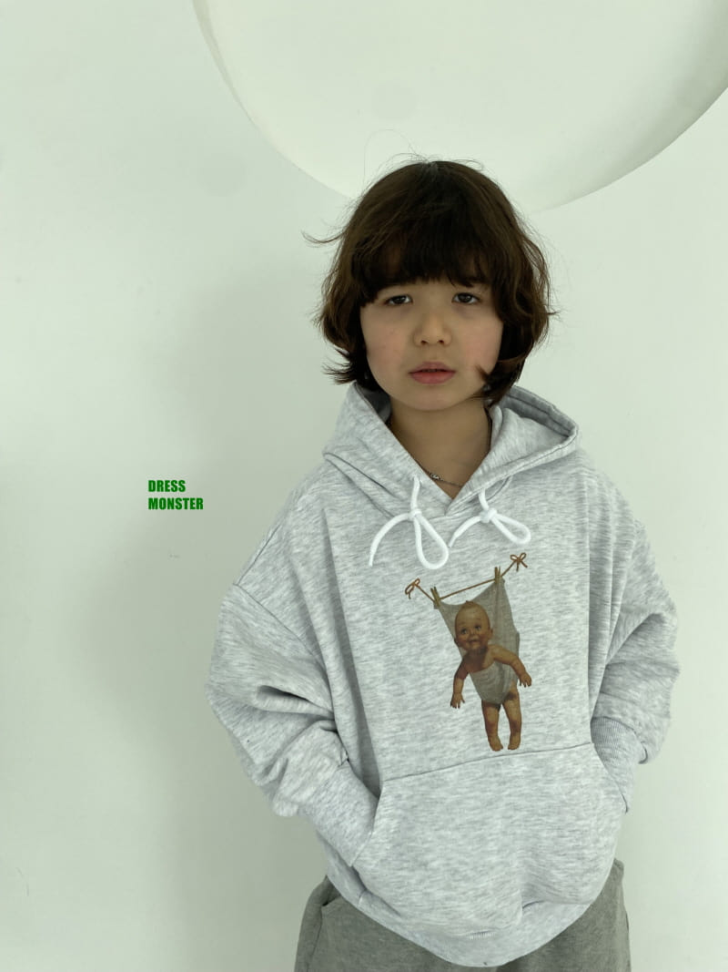 Dress Monster - Korean Children Fashion - #prettylittlegirls - Baby Hoody
