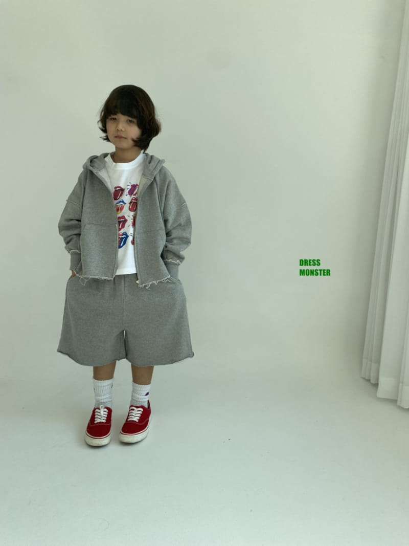 Dress Monster - Korean Children Fashion - #prettylittlegirls - Over Shorts  - 4