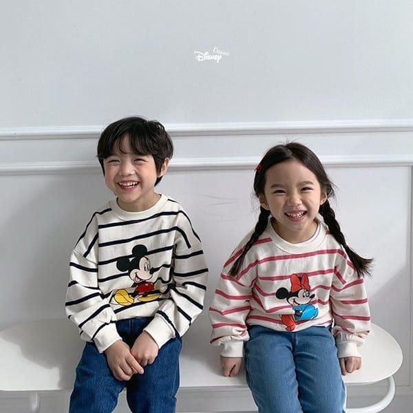 Dsaint - Korean Children Fashion - #Kfashion4kids - Line ST Sweatshirt - 2
