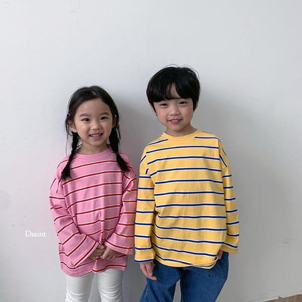 Dsaint - Korean Children Fashion - #childofig - Multi ST Tee - 8