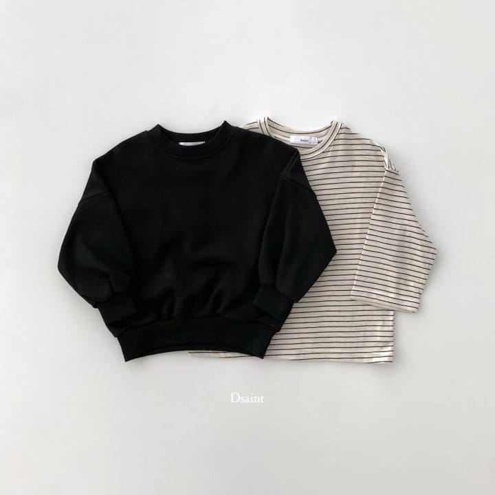 Dsaint - Korean Children Fashion - #childrensboutique - Sensitivity Sweatshirt One Plus One Tee - 8