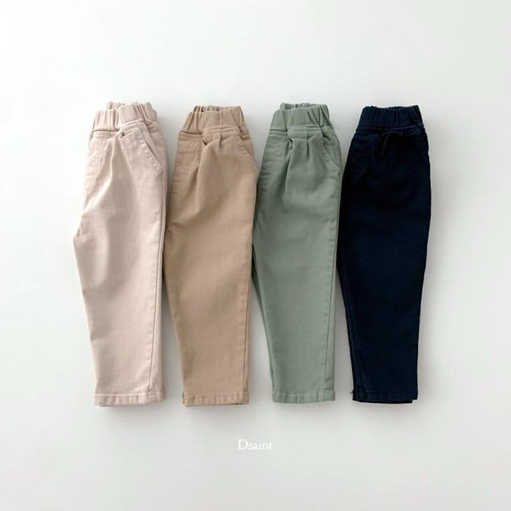 Dsaint - Korean Children Fashion - #designkidswear - Span Tight C Baggy Pants - 2