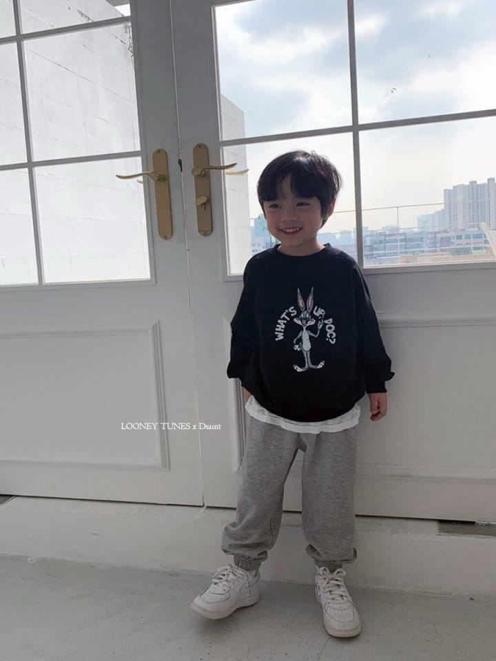 Dsaint - Korean Children Fashion - #designkidswear - what's Up Bunny Sweatshirt - 4