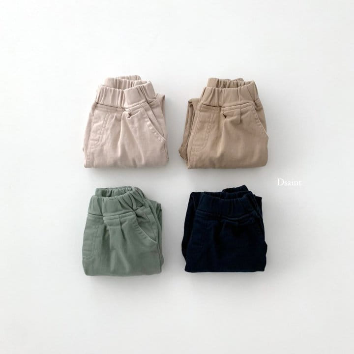 Dsaint - Korean Children Fashion - #discoveringself - Span Tight C Baggy Pants - 4