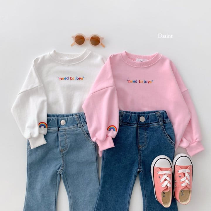 Dsaint - Korean Children Fashion - #fashionkids - Need To Rainbow Sweatshirt - 6