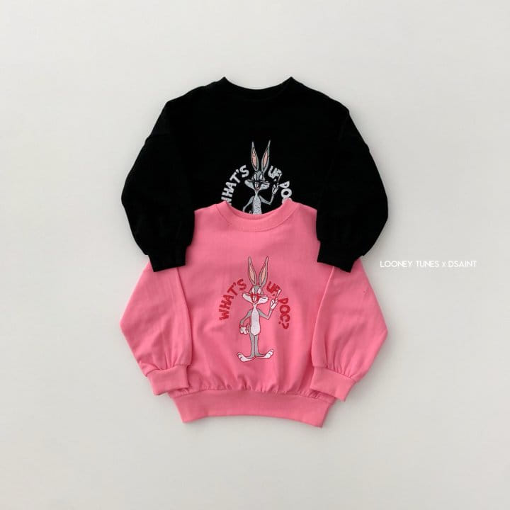 Dsaint - Korean Children Fashion - #kidsshorts - what's Up Bunny Sweatshirt - 6