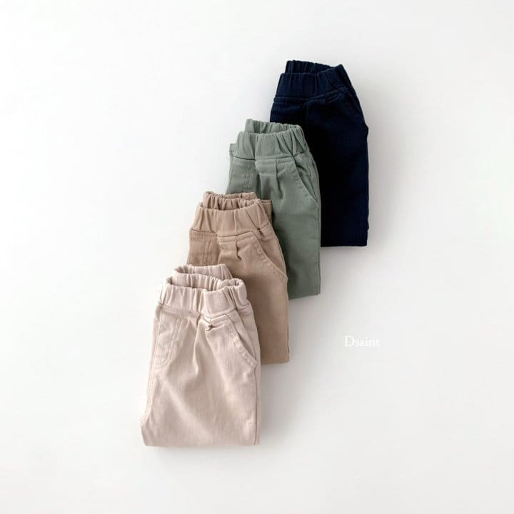 Dsaint - Korean Children Fashion - #kidsshorts - Span Tight C Baggy Pants - 5