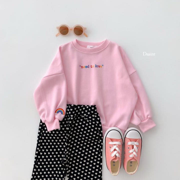 Dsaint - Korean Children Fashion - #kidsstore - Need To Rainbow Sweatshirt - 8