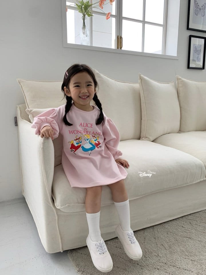 Dsaint - Korean Children Fashion - #kidzfashiontrend - Wonder Alice One-Piece - 2