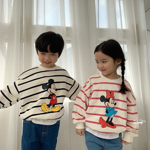 Dsaint - Korean Children Fashion - #littlefashionista - Line ST Sweatshirt - 3