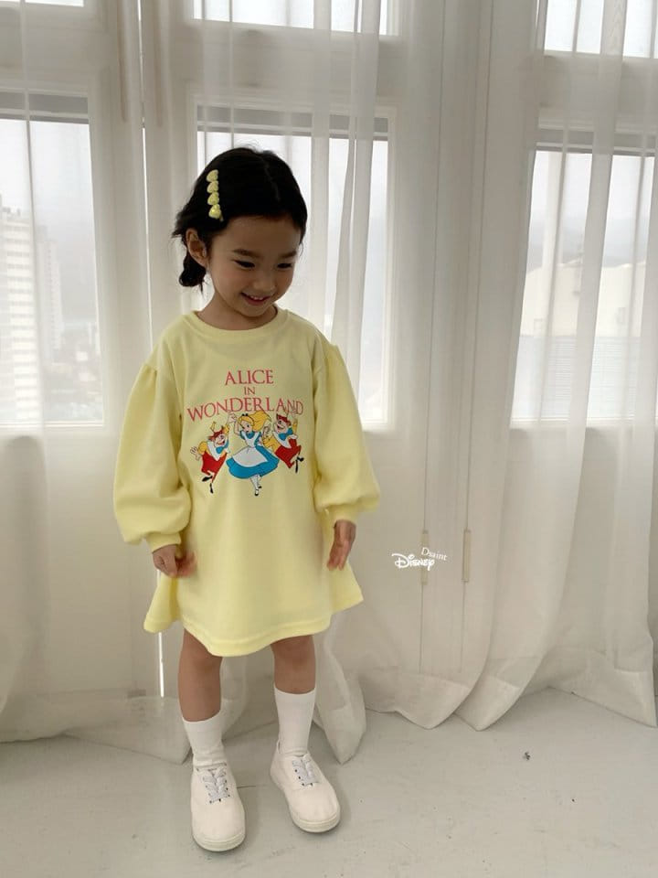Dsaint - Korean Children Fashion - #Kfashion4kids - Wonder Alice One-Piece - 4