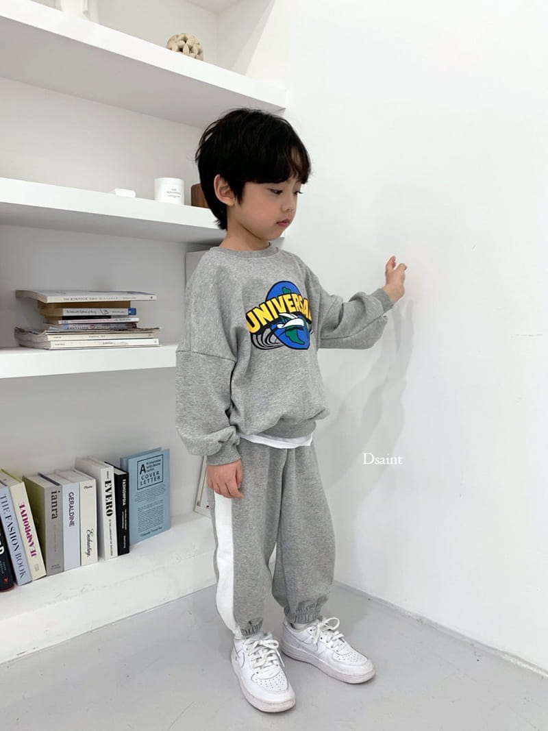 Dsaint - Korean Children Fashion - #minifashionista - Universal Jogger Top Bottom Set - 8