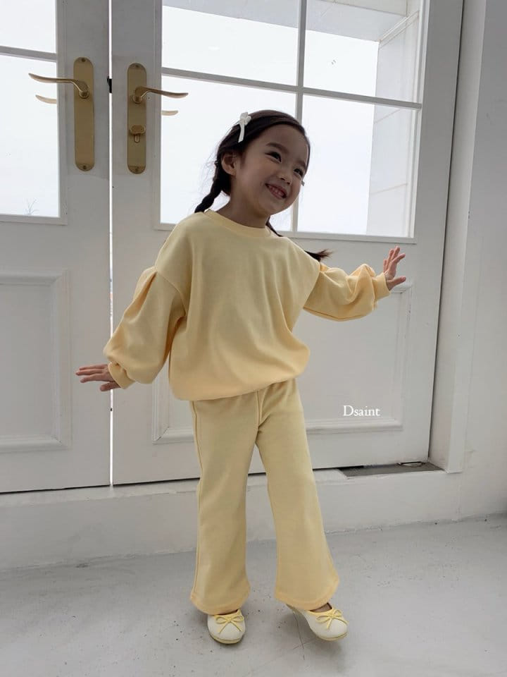 Dsaint - Korean Children Fashion - #minifashionista - Dalcong Wide Top Bottom Set - 10