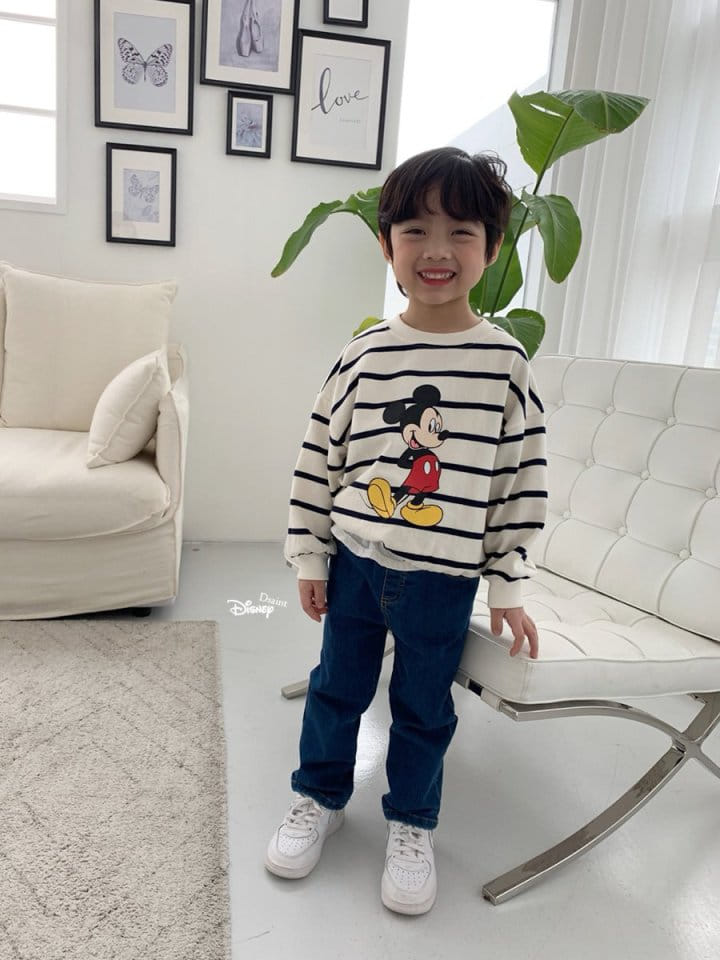 Dsaint - Korean Children Fashion - #todddlerfashion - Line ST Sweatshirt - 7