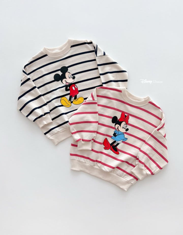 Dsaint - Korean Children Fashion - #toddlerclothing - Line ST Sweatshirt - 8