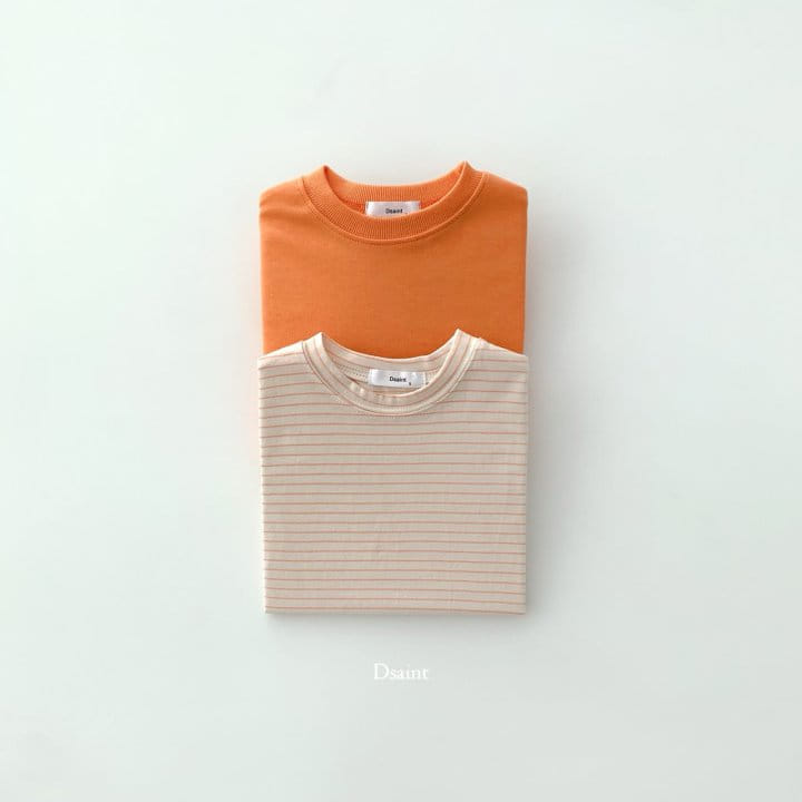 Dsaint - Korean Children Fashion - #toddlerclothing - Sensitivity Sweatshirt One Plus One Tee - 5