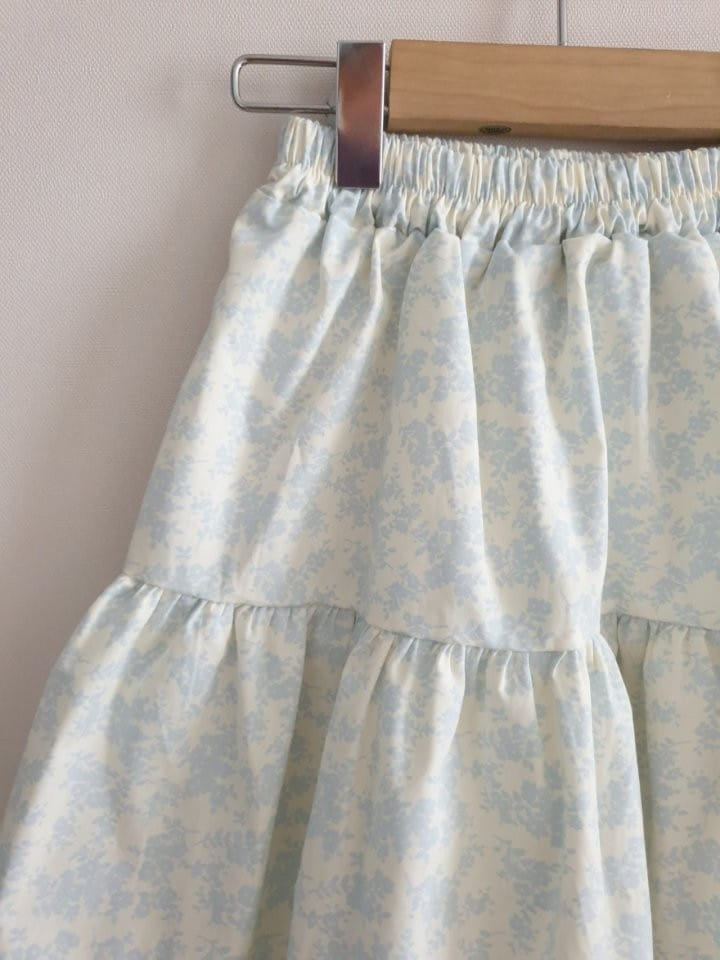 Eclair - Korean Children Fashion - #littlefashionista - Garden Skirt - 7