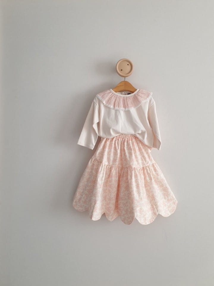 Eclair - Korean Children Fashion - #minifashionista - Garden Skirt - 9