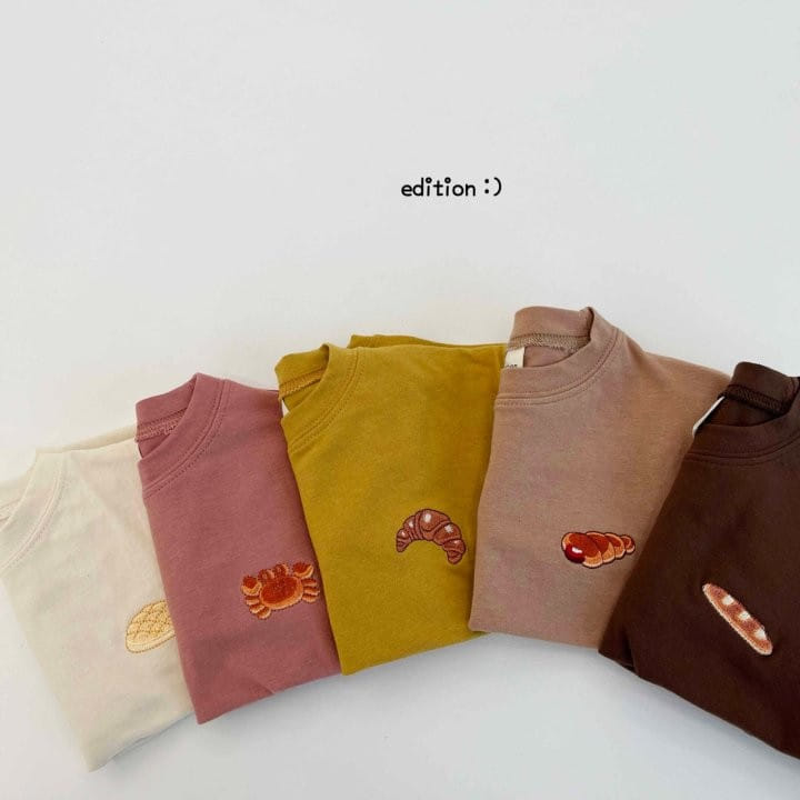 Edition - Korean Children Fashion - #designkidswear - Bbang Embroidery Single Top Bottom Set - 3