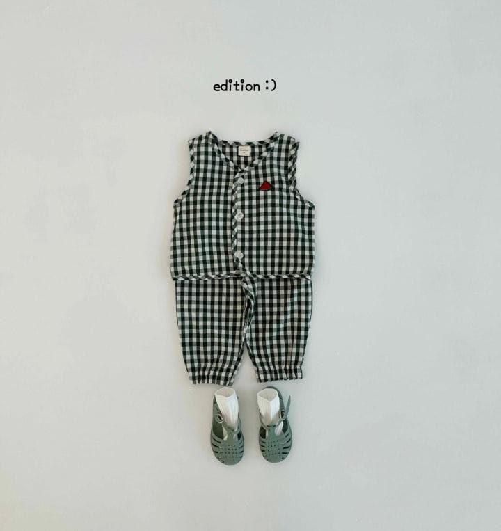 Edition - Korean Children Fashion - #fashionkids - Check Guzheng Pants - 9