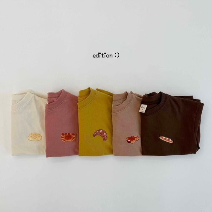 Edition - Korean Children Fashion - #fashionkids - Bbang Embroidery Single Top Bottom Set - 5