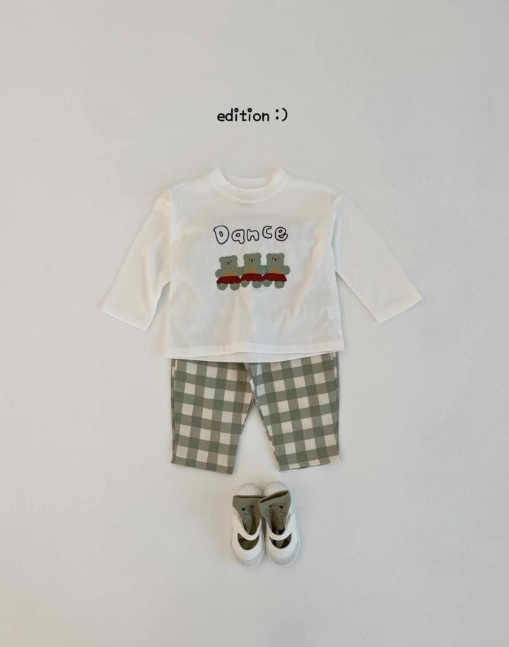 Edition - Korean Children Fashion - #kidsstore - Dancer Check Pants Top Bottom Set - 5