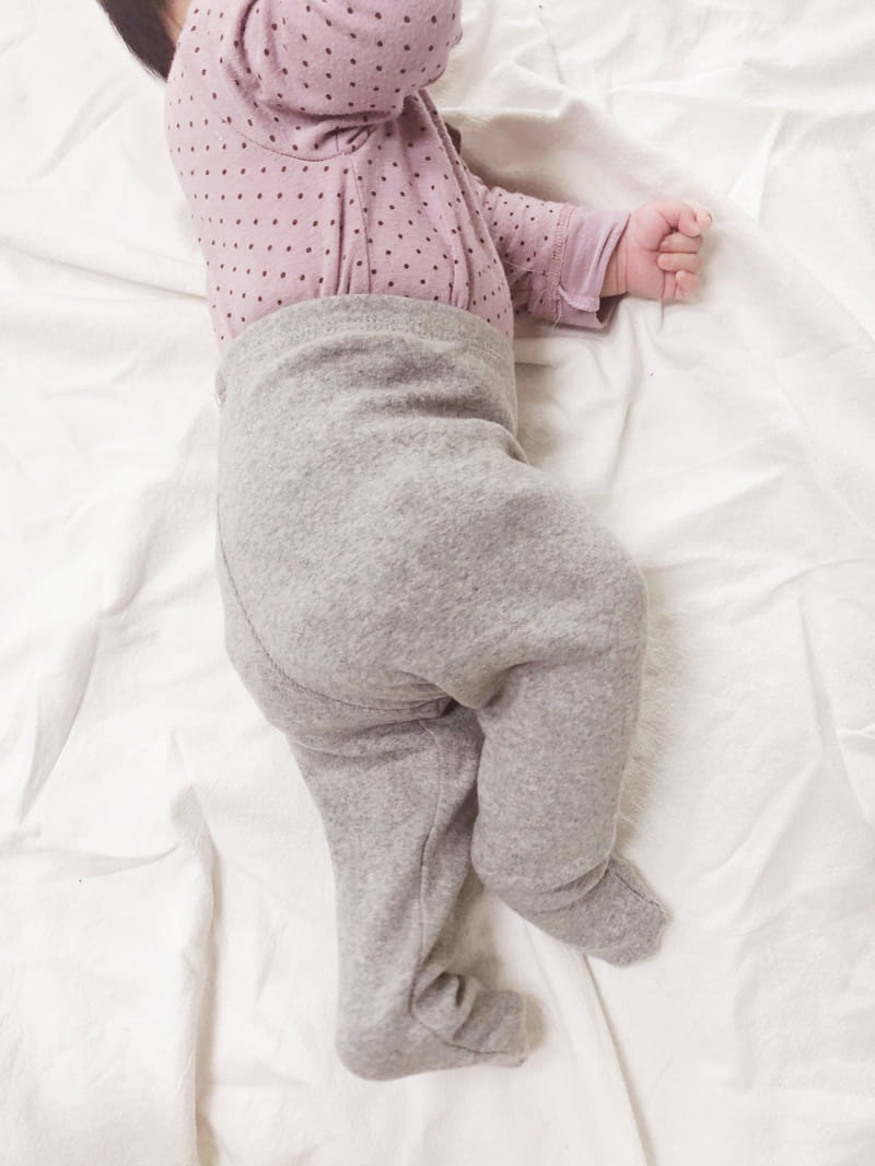 Ellykiki - Korean Baby Fashion - #babyootd - Baby Foot Basic Leggings - 4