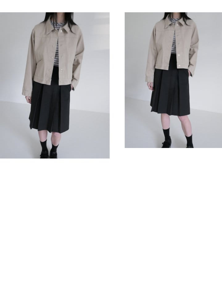 Enten - Korean Women Fashion - #momslook - Terra Wrinkle Skirt - 6