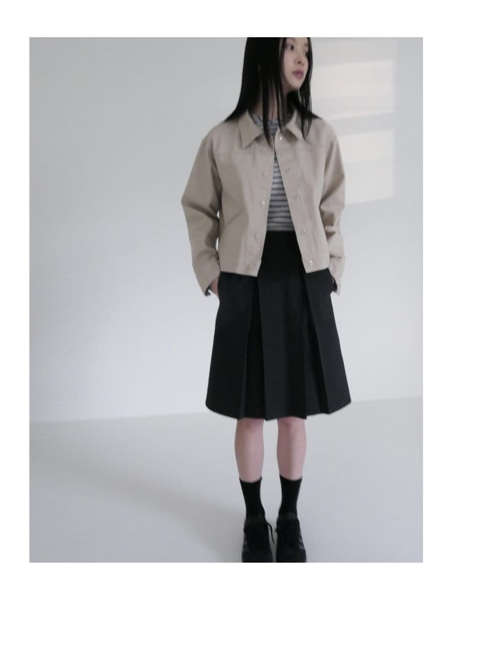 Enten - Korean Women Fashion - #momslook - Terra Wrinkle Skirt - 8