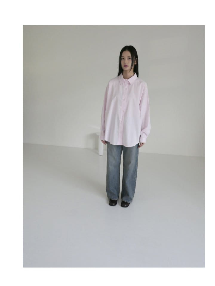 Enten - Korean Women Fashion - #momslook - Cream Shirt
