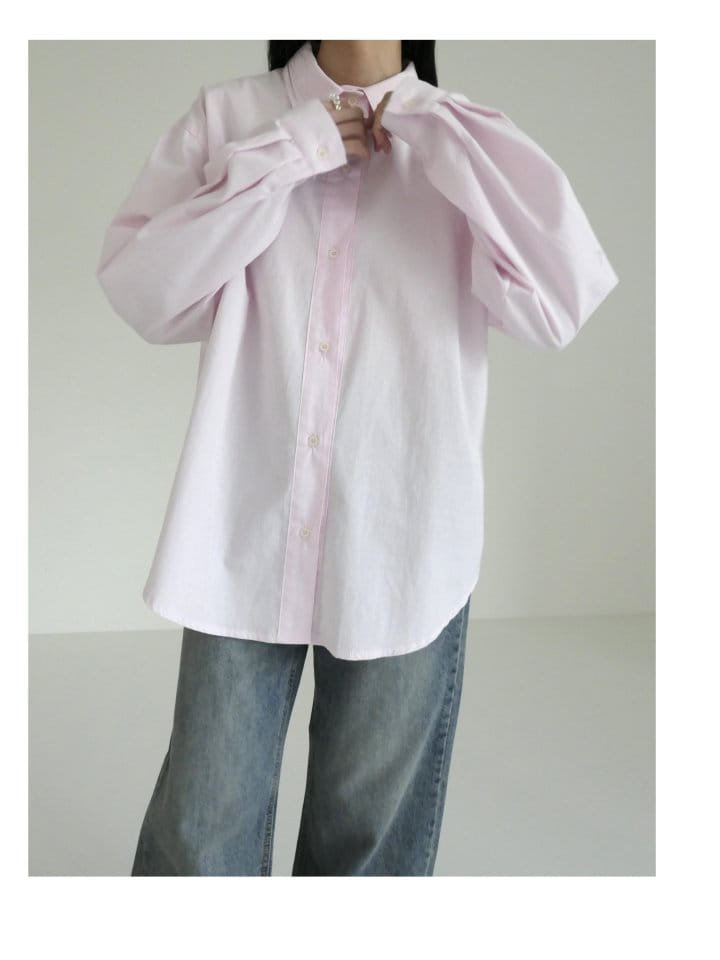 Enten - Korean Women Fashion - #momslook - Cream Shirt - 7
