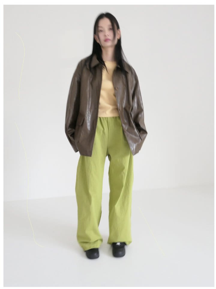 Enten - Korean Women Fashion - #momslook - Crople Pants - 6