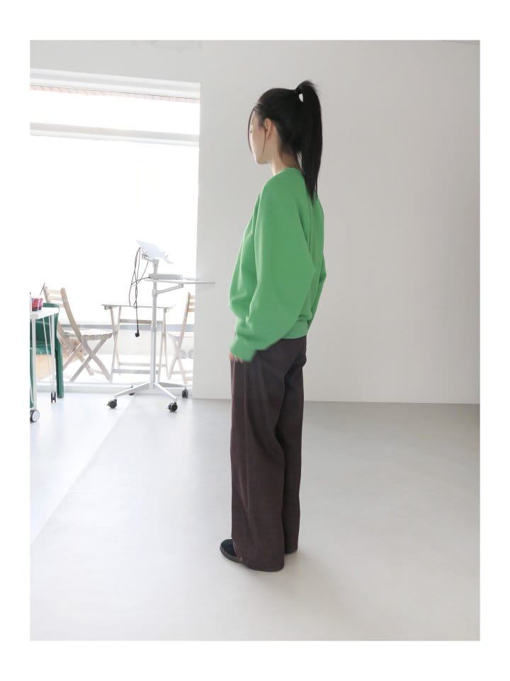 Enten - Korean Women Fashion - #momslook - Brandy Sweatshirt - 3
