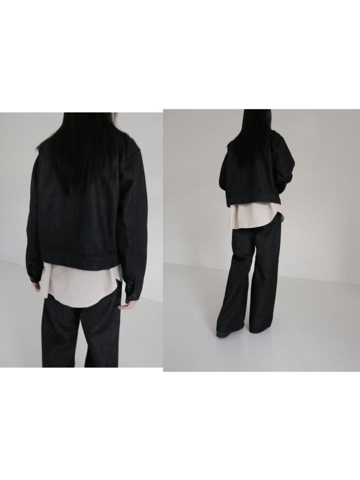 Enten - Korean Women Fashion - #momslook - Truffle Jacket - 3