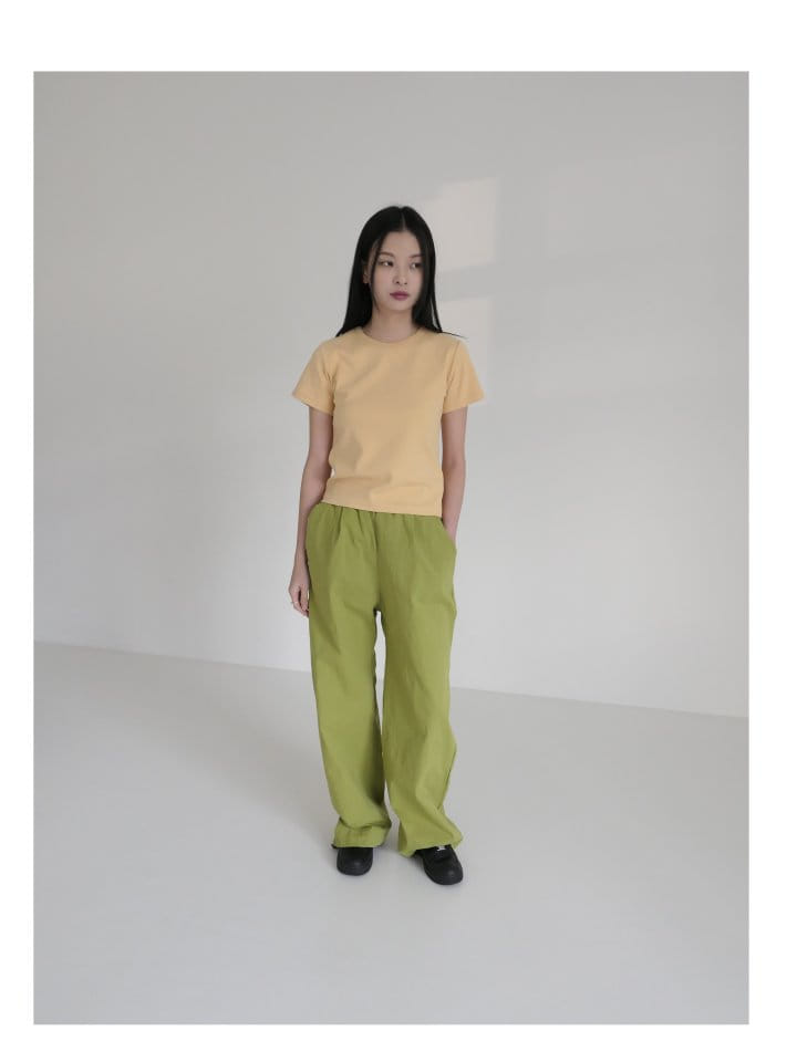 Enten - Korean Women Fashion - #momslook - Croiffle Pants - 5