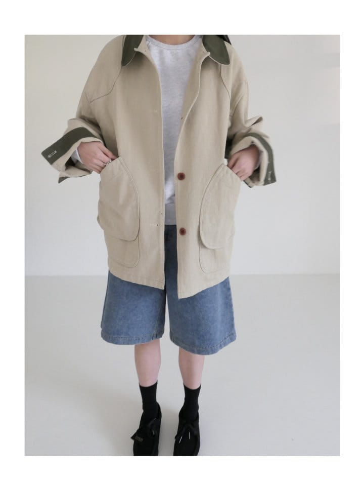 Enten - Korean Women Fashion - #restrostyle - Hunter Field Jacket - 2