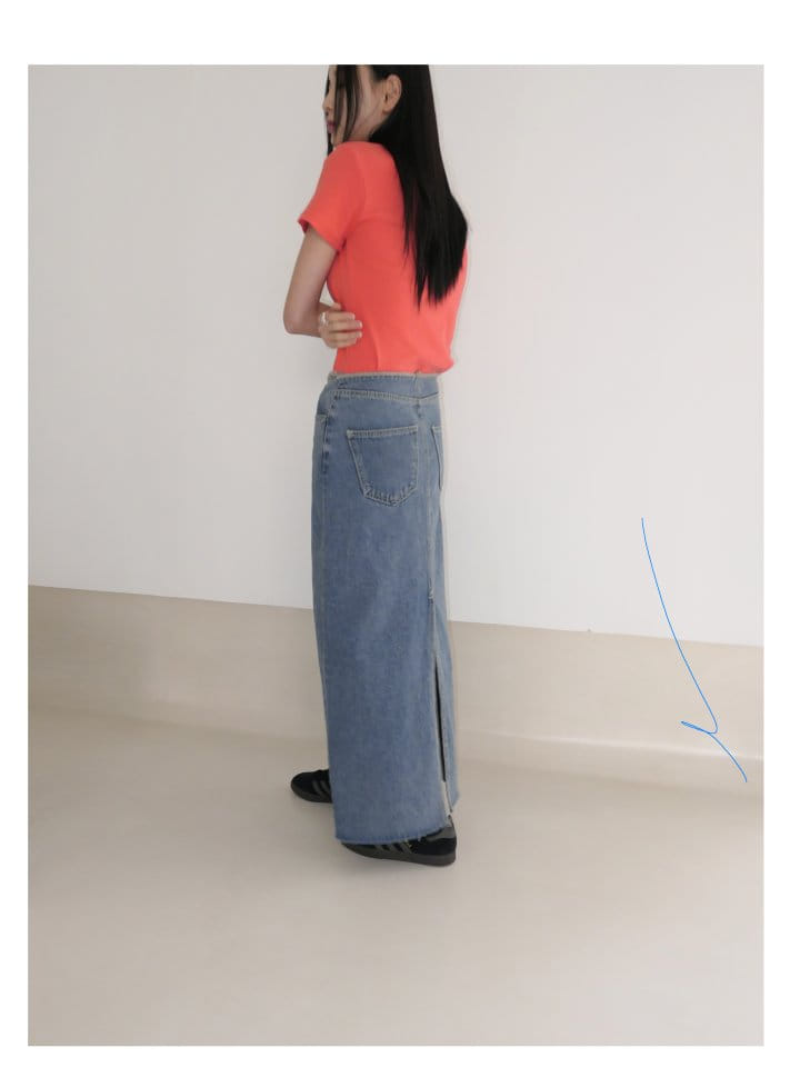 Enten - Korean Women Fashion - #romanticstyle - Giselle Long Skirt - 7