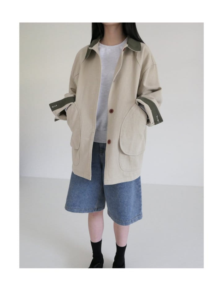 Enten - Korean Women Fashion - #thatsdarling - Hunter Field Jacket - 5