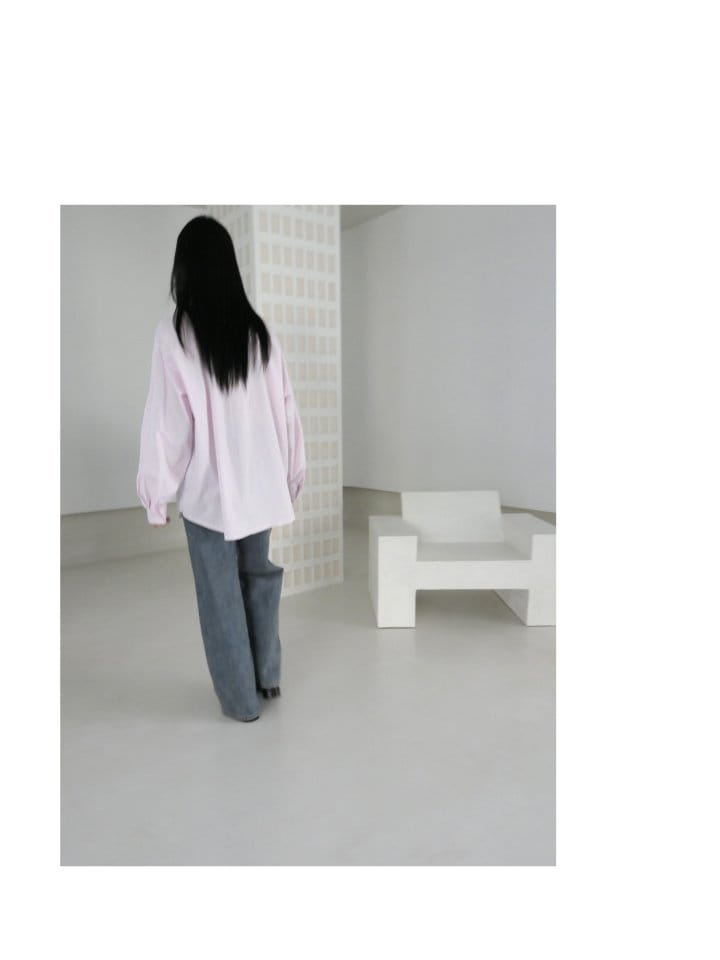 Enten - Korean Women Fashion - #womensfashion - Cream Shirt - 12
