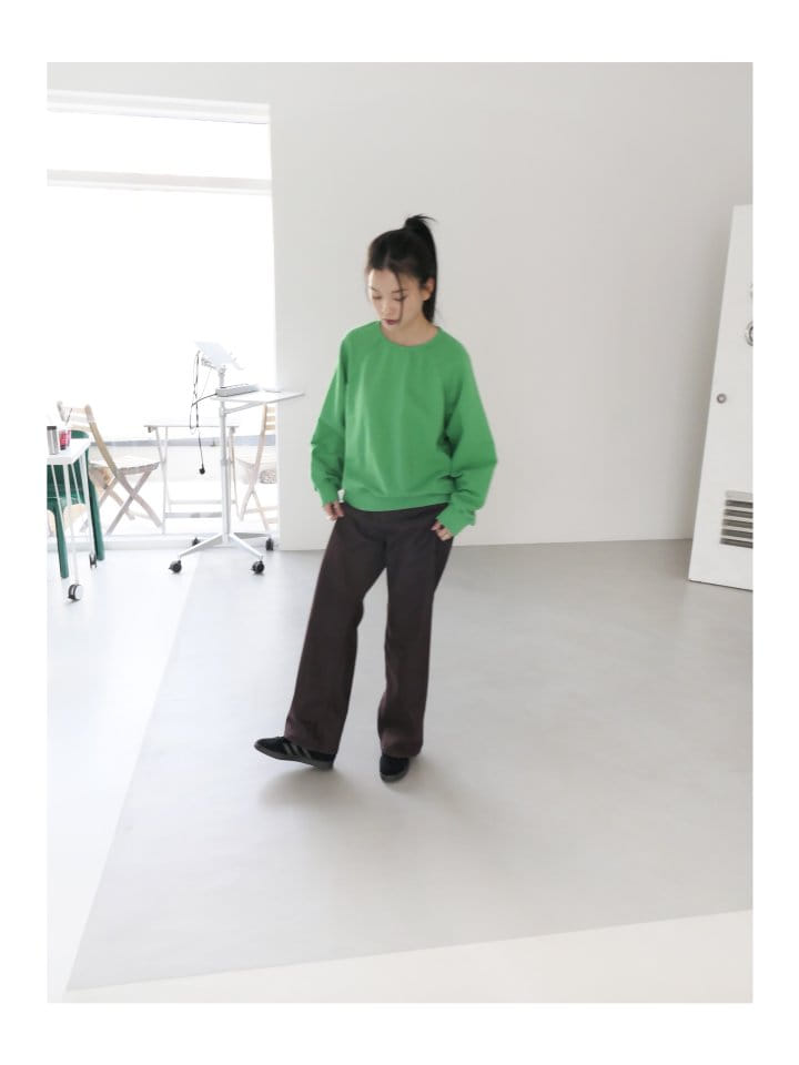 Enten - Korean Women Fashion - #momslook - Brandy Sweatshirt - 4