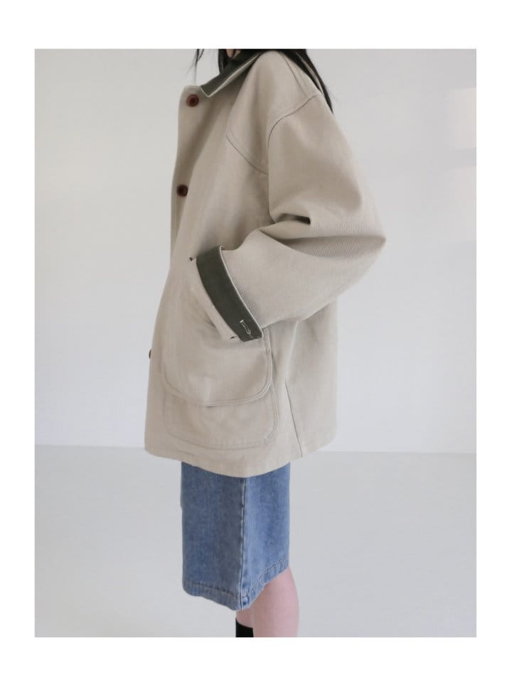 Enten - Korean Women Fashion - #womensfashion - Hunter Field Jacket - 12