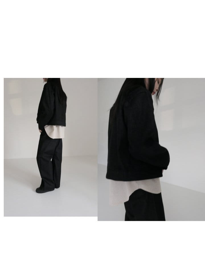 Enten - Korean Women Fashion - #momslook - Truffle Jacket - 4