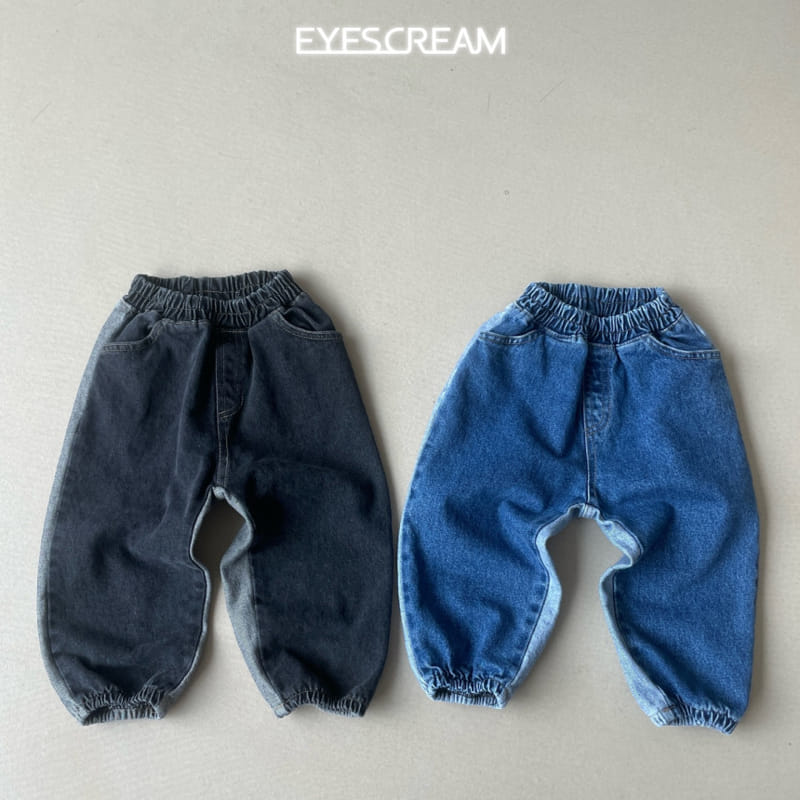 Eyescream - Korean Children Fashion - #discoveringself - Signiture Jogger Denim