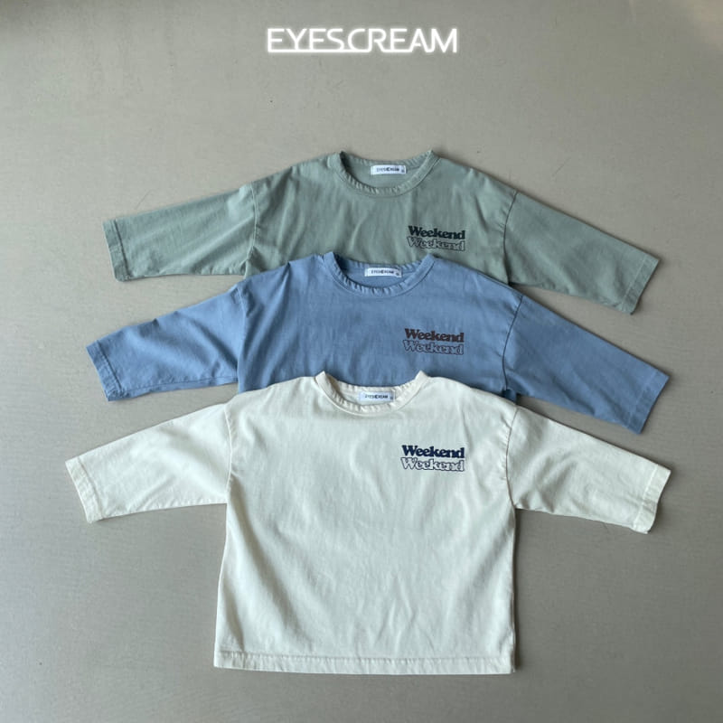 Eyescream - Korean Children Fashion - #kidzfashiontrend - Weekend Tee
