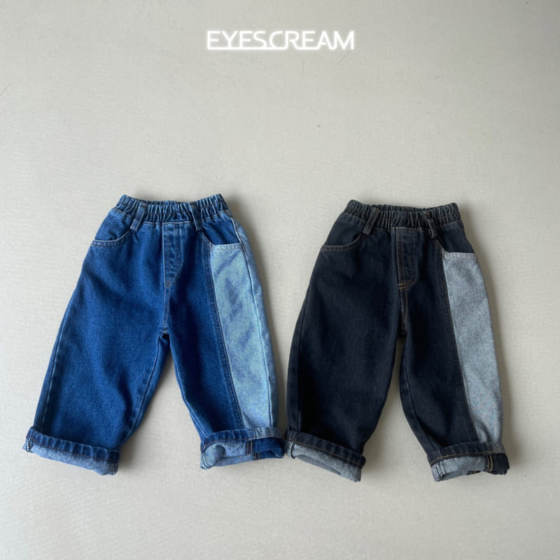 Eyescream - Korean Children Fashion - #toddlerclothing - Reverse Denim Pants