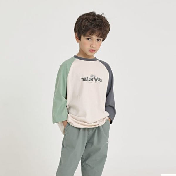 Fashion King - Korean Children Fashion - #childofig - Jurassic Raglan Tee