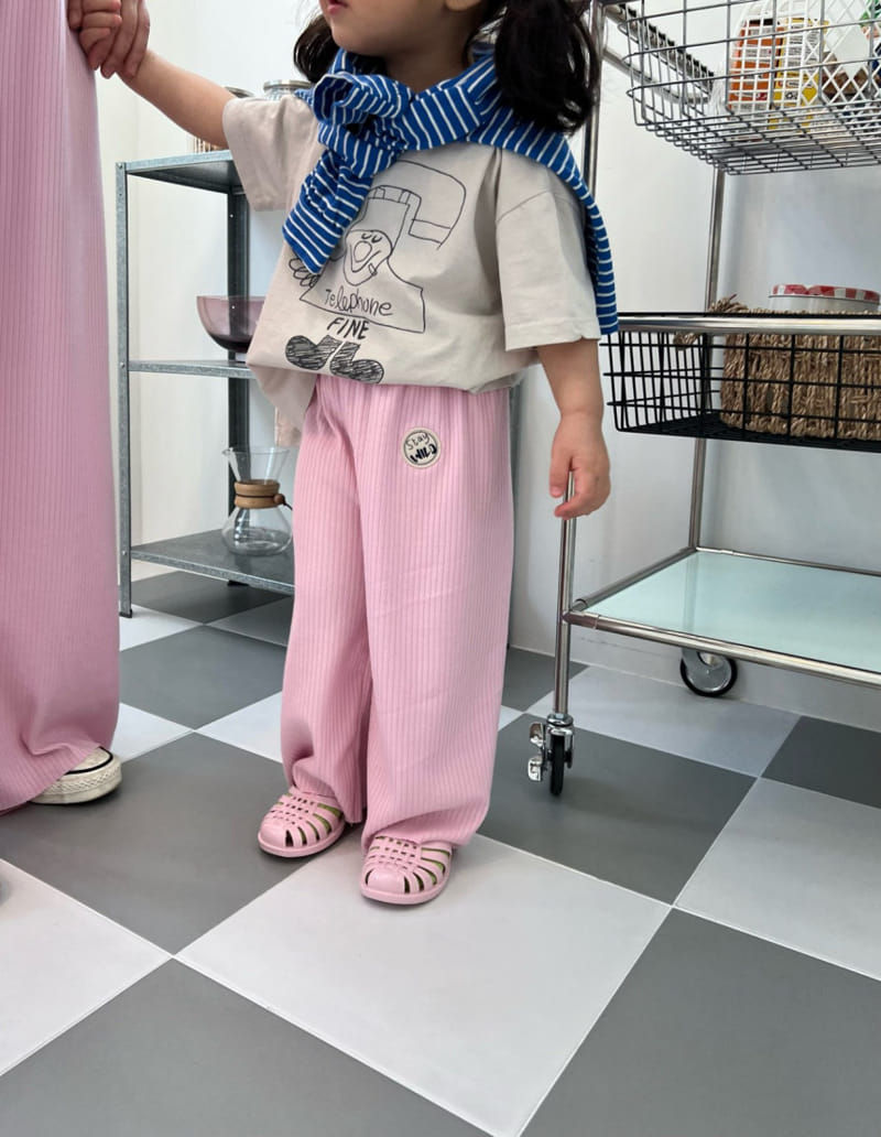 Fine-Studio - Korean Children Fashion - #Kfashion4kids - Banana Rib Pants - 10
