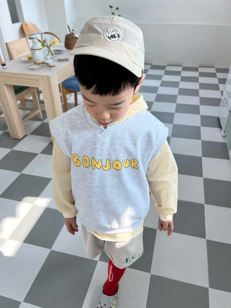 Fine-Studio - Korean Children Fashion - #Kfashion4kids - Bonjour Vest - 2