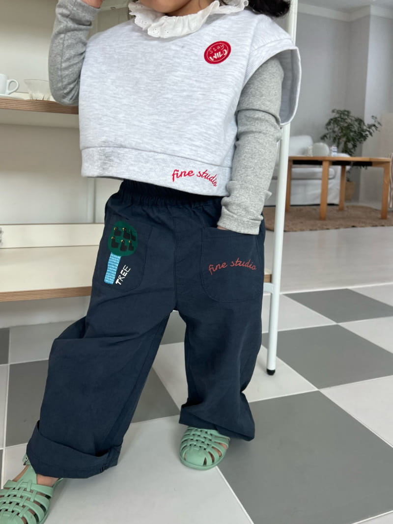 Fine-Studio - Korean Children Fashion - #childofig - Pocket Pants - 10